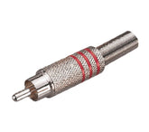 Cinchstecker roter Ring