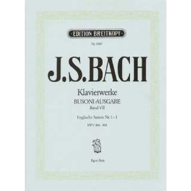 Englische Suiten 1-3