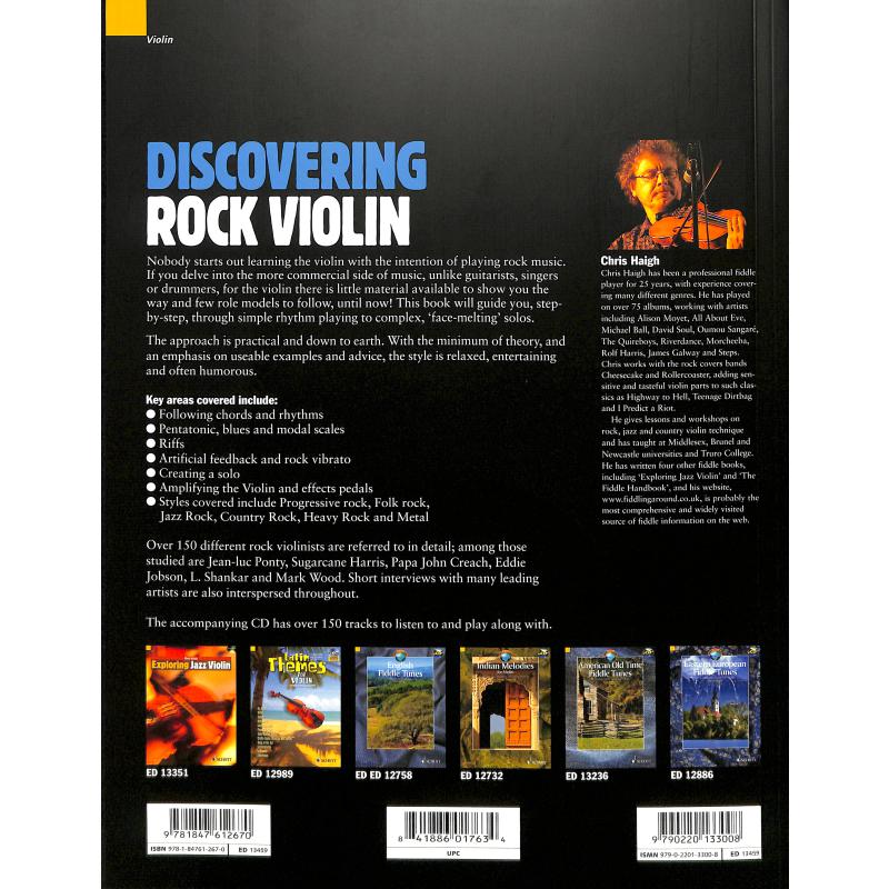 Discovering Rock violin