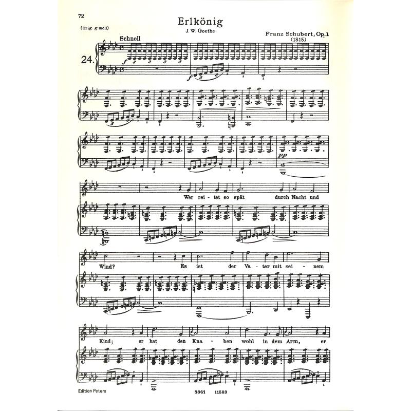 Klassiker des deutschen Liedes 1