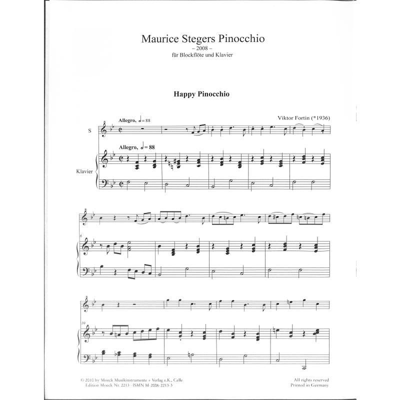 Happy Pinocchio