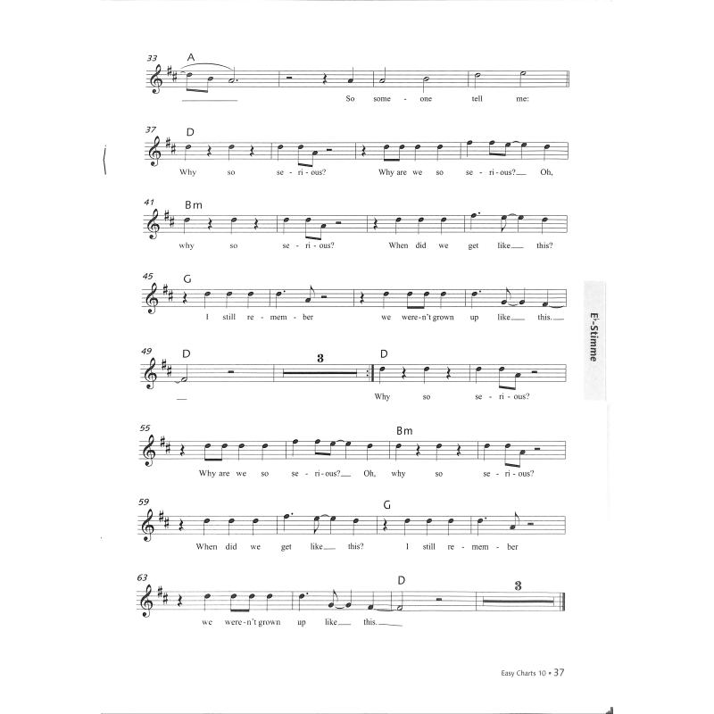 Easy Charts play along 10