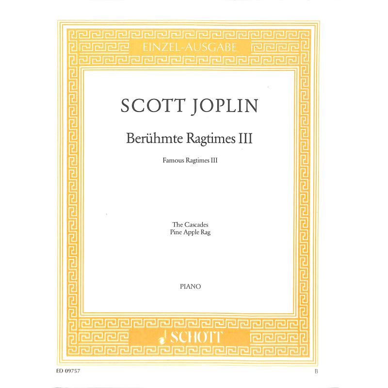 Berühmte Ragtimes 3