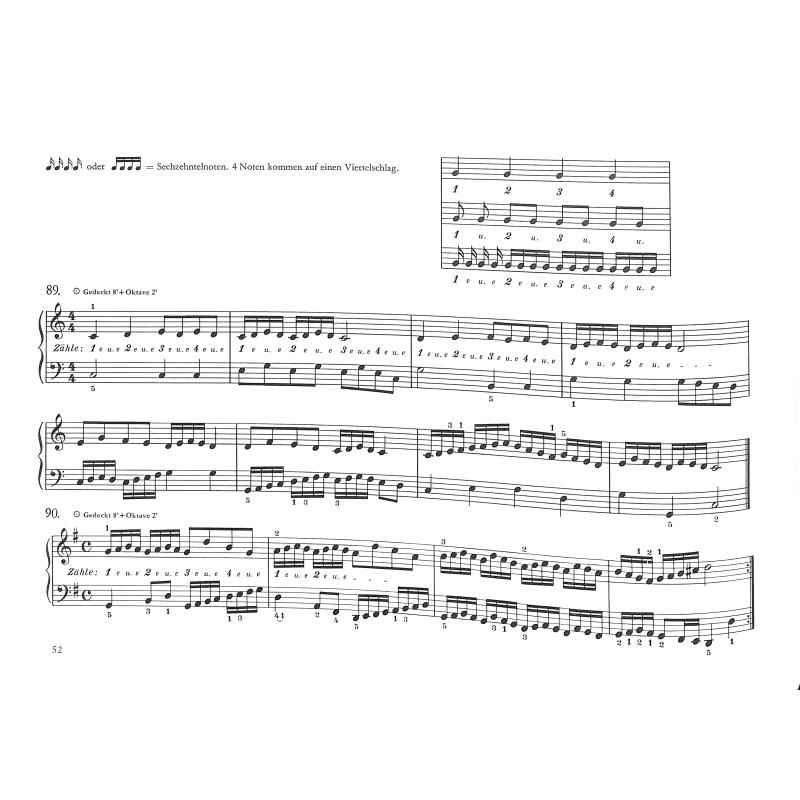 Orgelschule 1 - das Manualspiel