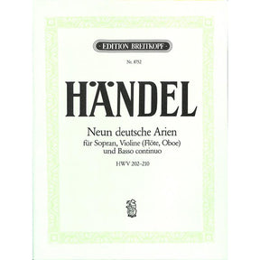 9 deutsche Arien HWV 202-210