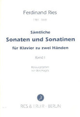 Sämtliche Sonaten + Sonatinen 1