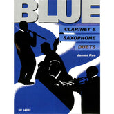 Blue clarinet + saxophone duets