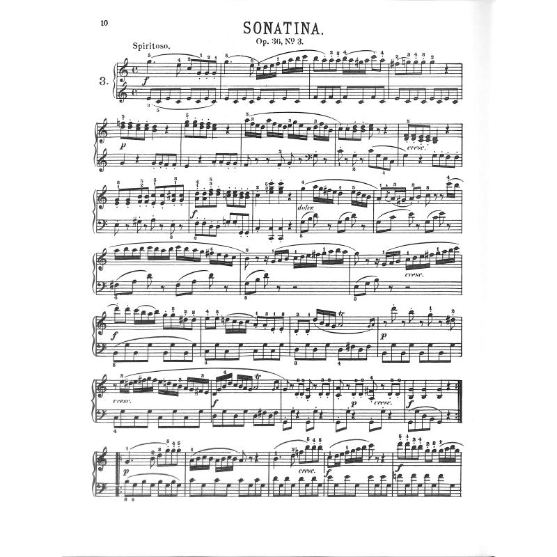 12 Sonatinen op 36 37 + 38