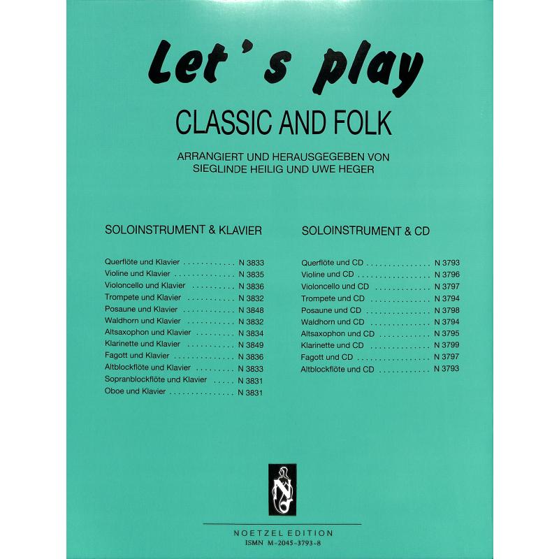 Let's play Classic + Folk