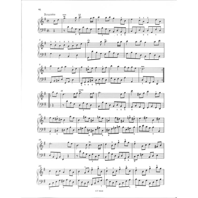 Französische Suiten BWV 812-817