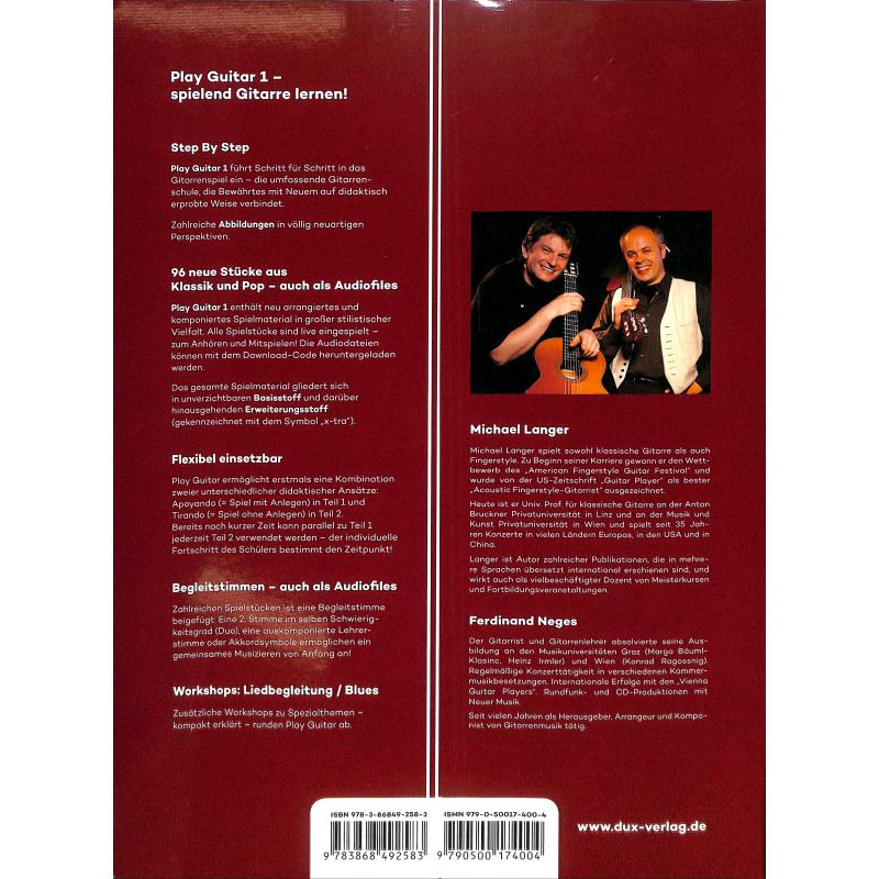 Play guitar 1 - die neue Gitarrenschule