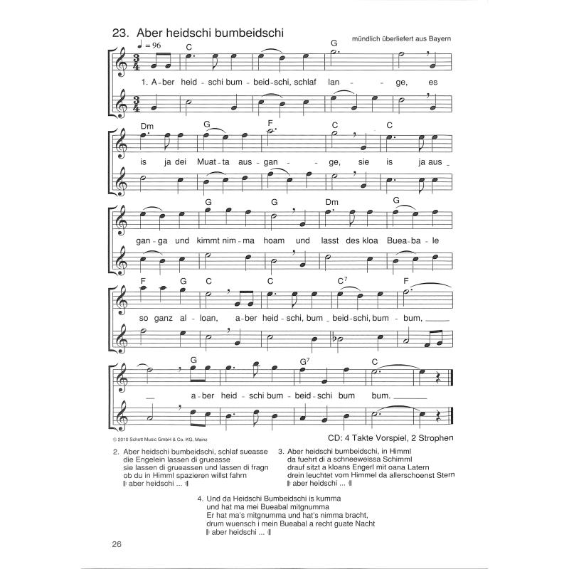 Die schönsten Herbst + Winterlieder