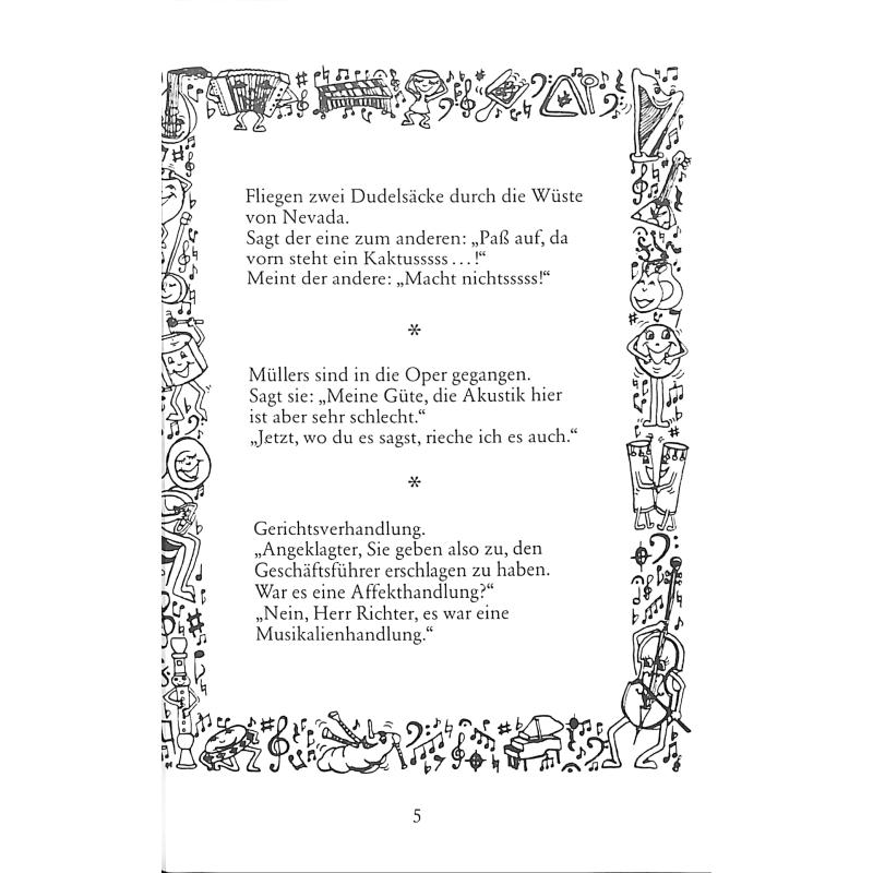 Musikerwitze zum Weiterposaunen