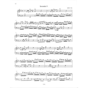 15 zweistimmige Inventionen BWV 772-786
